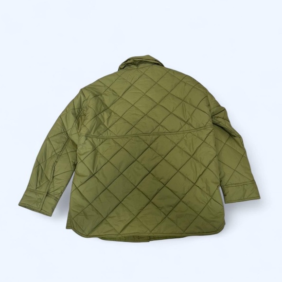 Billabong Transport Shacket - Women’s Small - Green - Quilted - Picture 2 of 4